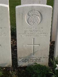 Bailleul Communal Cemetery Extension (Nord) - Barnett, W