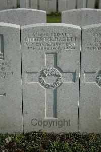 Bailleul Communal Cemetery Extension (Nord) - Bazett, Gilbert Knowles