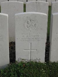 Bailleul Communal Cemetery Extension (Nord) - Blaylock, R