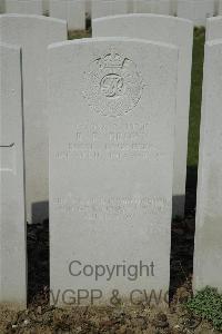 Bailleul Communal Cemetery Extension (Nord) - Brown, Russell Reginald