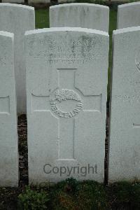 Bailleul Communal Cemetery Extension (Nord) - Burgess, Claude Ernest