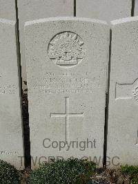 Bailleul Communal Cemetery Extension (Nord) - Campbell, Stanley George Matheison