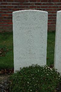 Bailleul Communal Cemetery Extension (Nord) - Chang Ching Yun, 