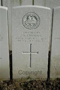 Bailleul Communal Cemetery Extension (Nord) - Chipman, Frank Anthony