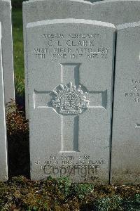 Bailleul Communal Cemetery Extension (Nord) - Clark, Edward Denison