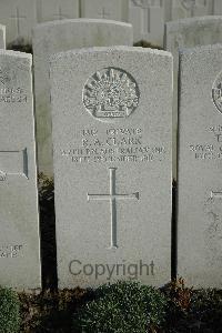 Bailleul Communal Cemetery Extension (Nord) - Clark, Reginald Arthur