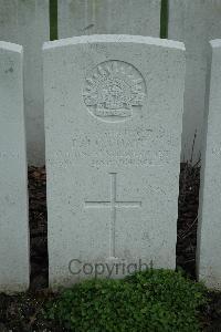 Bailleul Communal Cemetery Extension (Nord) - Coates, Percy John Curtis