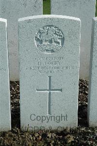 Bailleul Communal Cemetery Extension (Nord) - Coley, H