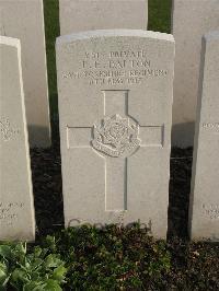 Bailleul Communal Cemetery Extension (Nord) - Dalton, T E