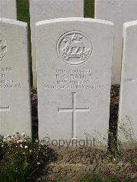 Bailleul Communal Cemetery Extension (Nord) - Dance, Ernest Leonard