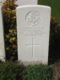 Bailleul Communal Cemetery Extension (Nord) - Desmond, F