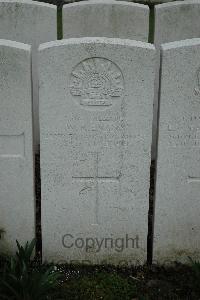 Bailleul Communal Cemetery Extension (Nord) - Evans, William Roland