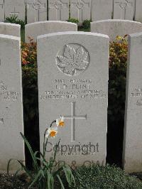 Bailleul Communal Cemetery Extension (Nord) - Flint, Harold Roy