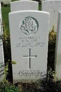 Bailleul Communal Cemetery Extension (Nord) - Gee, Walter Wilfrid