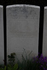 Bailleul Communal Cemetery (Nord) - Barlow, J H