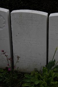 Bailleul Communal Cemetery (Nord) - Cheetham, Walter Ernest