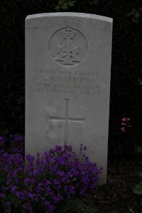 Bailleul Communal Cemetery (Nord) - Egerton, George Algernon