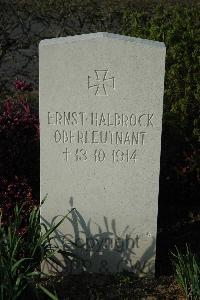 Bailleul Communal Cemetery (Nord) - Halbrock, Ernst