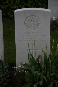 Bailleul Communal Cemetery (Nord) - Harrington, Alfred Ernest