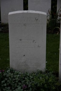 Bailleul Communal Cemetery (Nord) - Hawkins, A