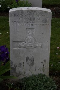 Bailleul Communal Cemetery (Nord) - Morse, Gurth Stephen