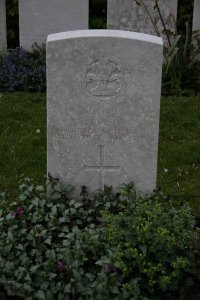 Bailleul Communal Cemetery (Nord) - Robson, Edgar