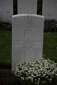 Bailleul Communal Cemetery (Nord) - Whipple, Herbert Connell