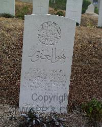 Stanley Military Cemetery - Bashir Ahmed, 