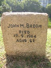 Stanley Military Cemetery - Broom, John McCullum