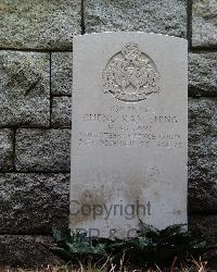 Stanley Military Cemetery - Cheng Kam Shing, 