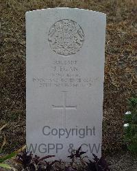 Stanley Military Cemetery - Egan, John