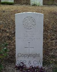 Stanley Military Cemetery - Evans, H A