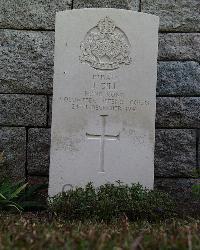 Stanley Military Cemetery - Gill, John Cawthra