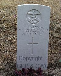 Stanley Military Cemetery - Halfyard, Robert Edward