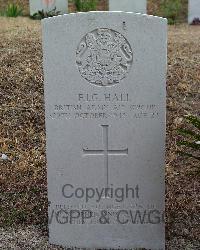 Stanley Military Cemetery - Hall, Frederict Ivan George