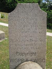 Stanley Military Cemetery - Jones, Wife And Mary Ann