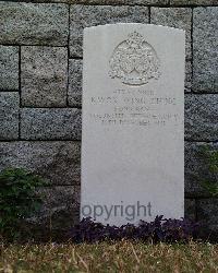 Stanley Military Cemetery - Kwok Wing Ching, 