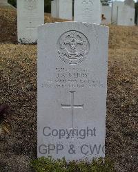 Stanley Military Cemetery - Merry, John Albert