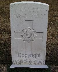 Stanley Military Cemetery - Prout, W J