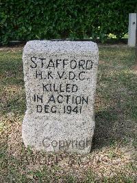 Stanley Military Cemetery - Stafford, A B