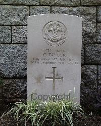 Stanley Military Cemetery - Taylor, Christopher