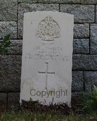 Stanley Military Cemetery - Thomson, James Milne