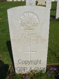 Cairo War Memorial Cemetery - Alexander, Charles Beresford