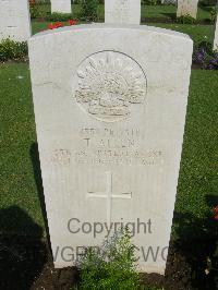 Cairo War Memorial Cemetery - Allen, Thomas