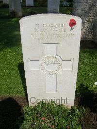 Cairo War Memorial Cemetery - Bosworth, Percy