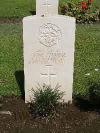 Cairo War Memorial Cemetery - Burridge, James