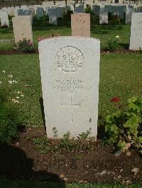 Cairo War Memorial Cemetery - Collins, William James