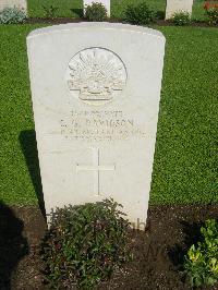 Cairo War Memorial Cemetery - Davidson, Clarence Gordon