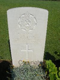 Cairo War Memorial Cemetery - Evans, Francis Horlock