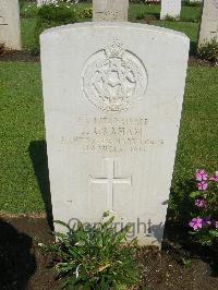 Cairo War Memorial Cemetery - Graham, J